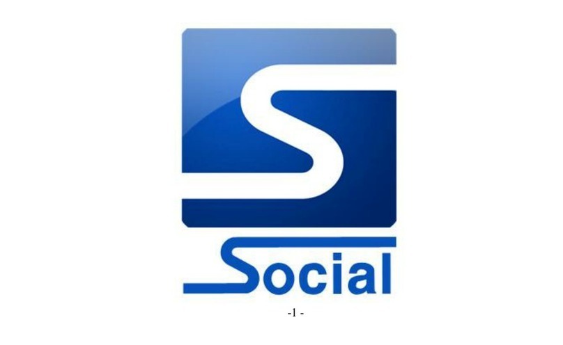 Social FB100 User manual