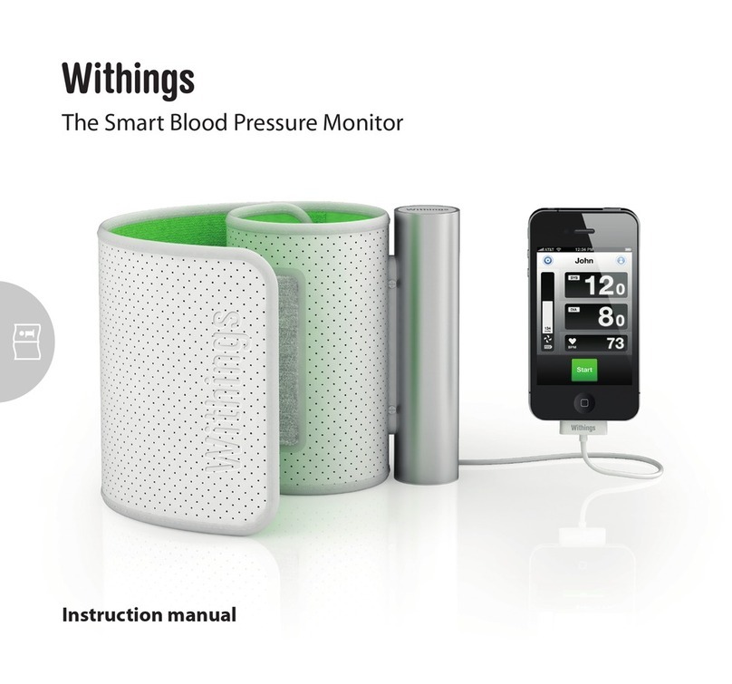 Withings The Smart Blood Pressure Monitor User manual