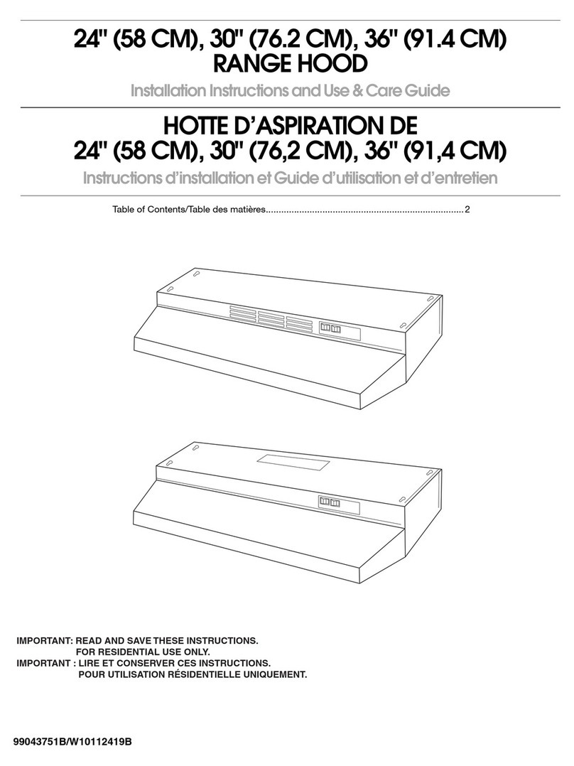 Whirlpool 99043751B Installation Instructions and Use & Care Guide