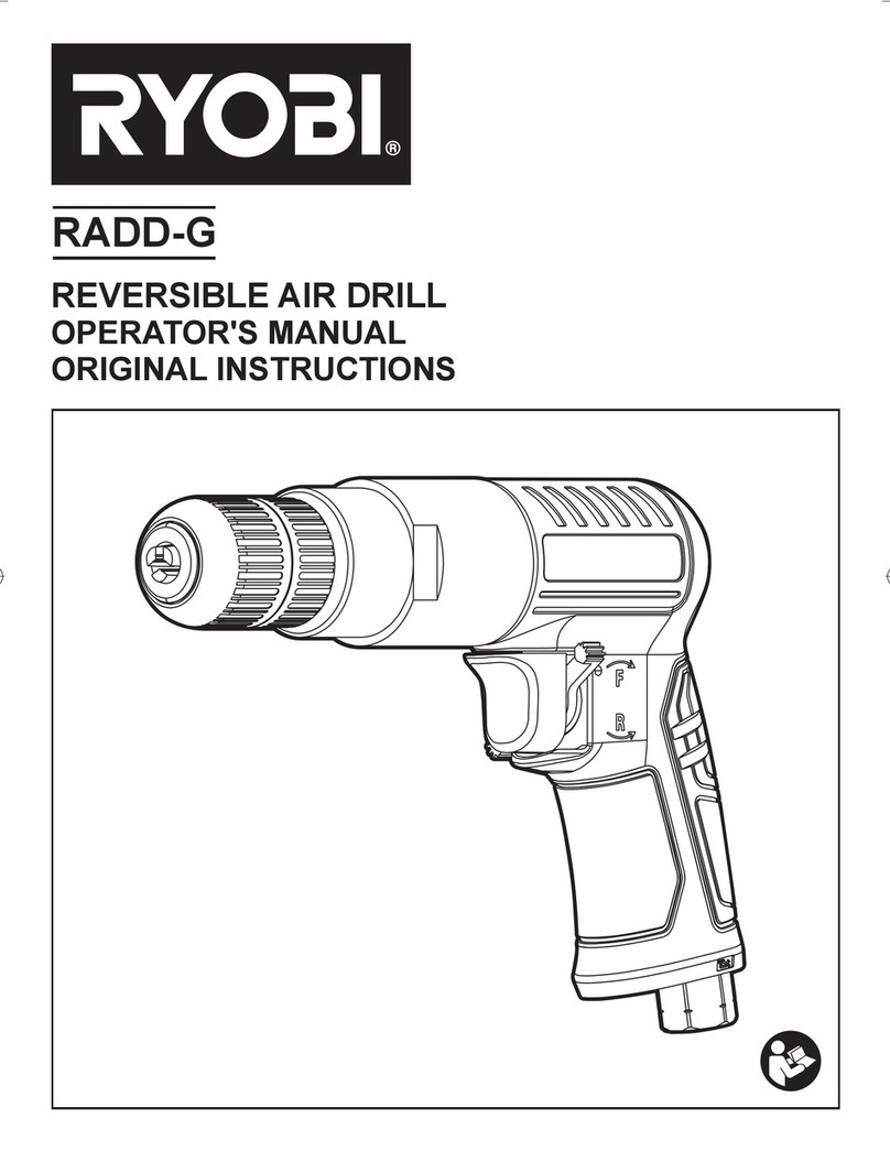 Ryobi RADD-G User manual