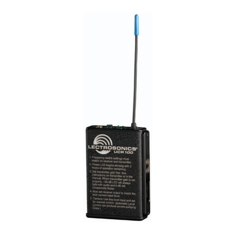 Lectrosonics UCR100 User manual