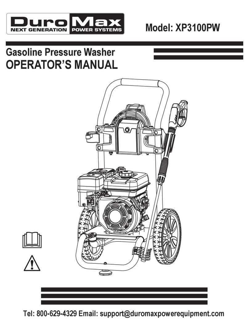 DUROMAX XP3100PW Operator's manual