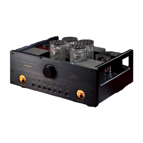 ALLNIC AUDIO L-5000 DHT owner's manual