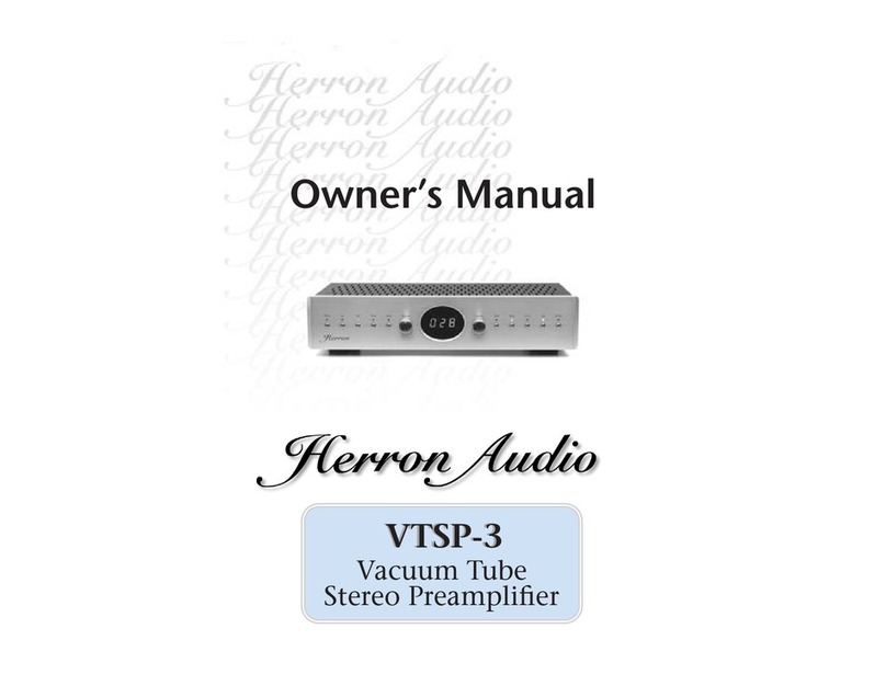 Herron Audio VTSP-3 User manual