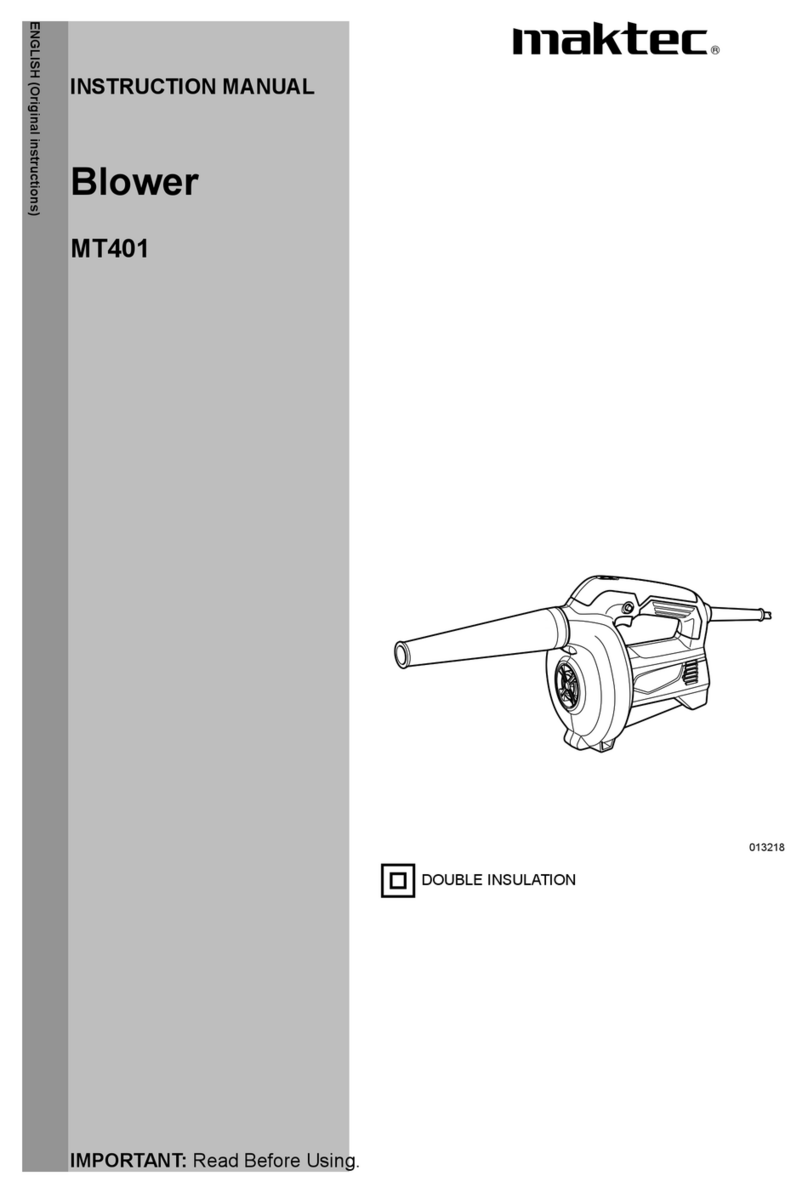 Maktec MT401 instruction manual