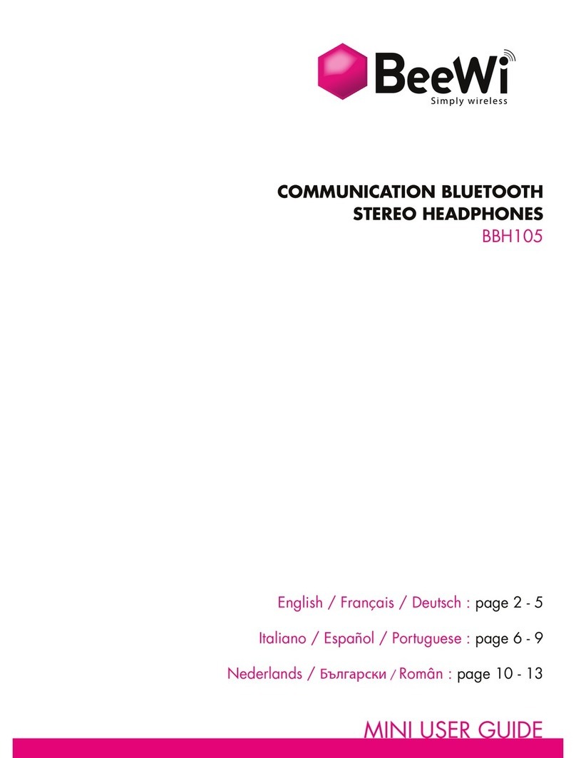 BeeWi BBH105 user guide