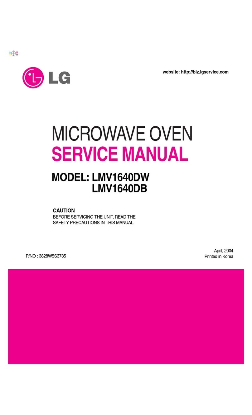 LG LMV1640DW User manual
