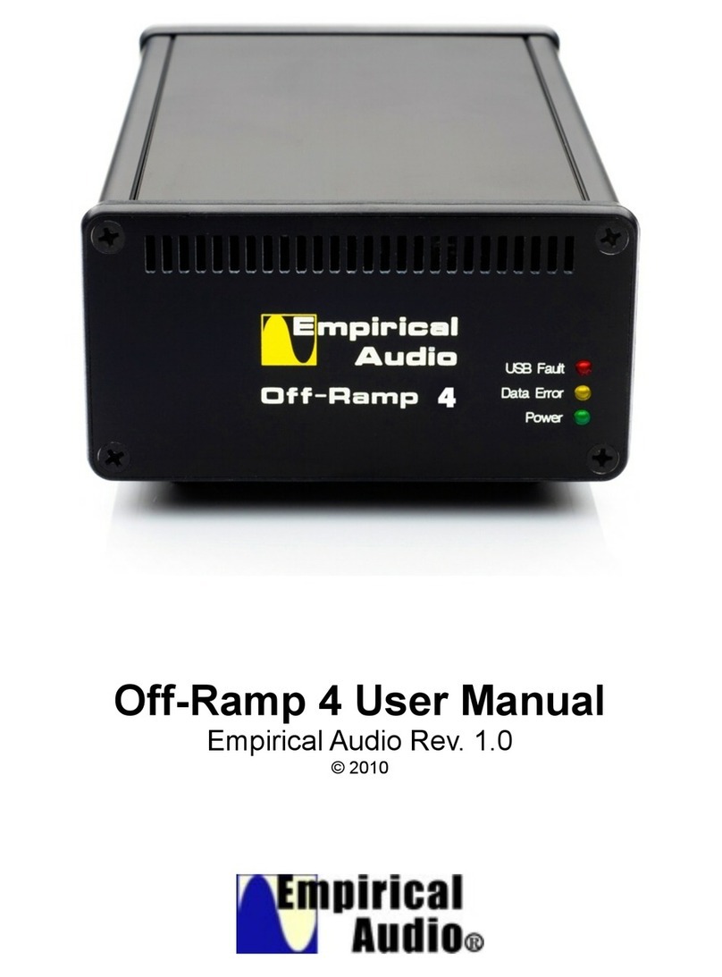 Empirical Audio Off-Ramp 4 user manual