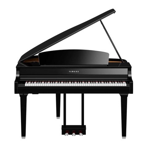Yamaha Clavinova CLP-555 User manual
