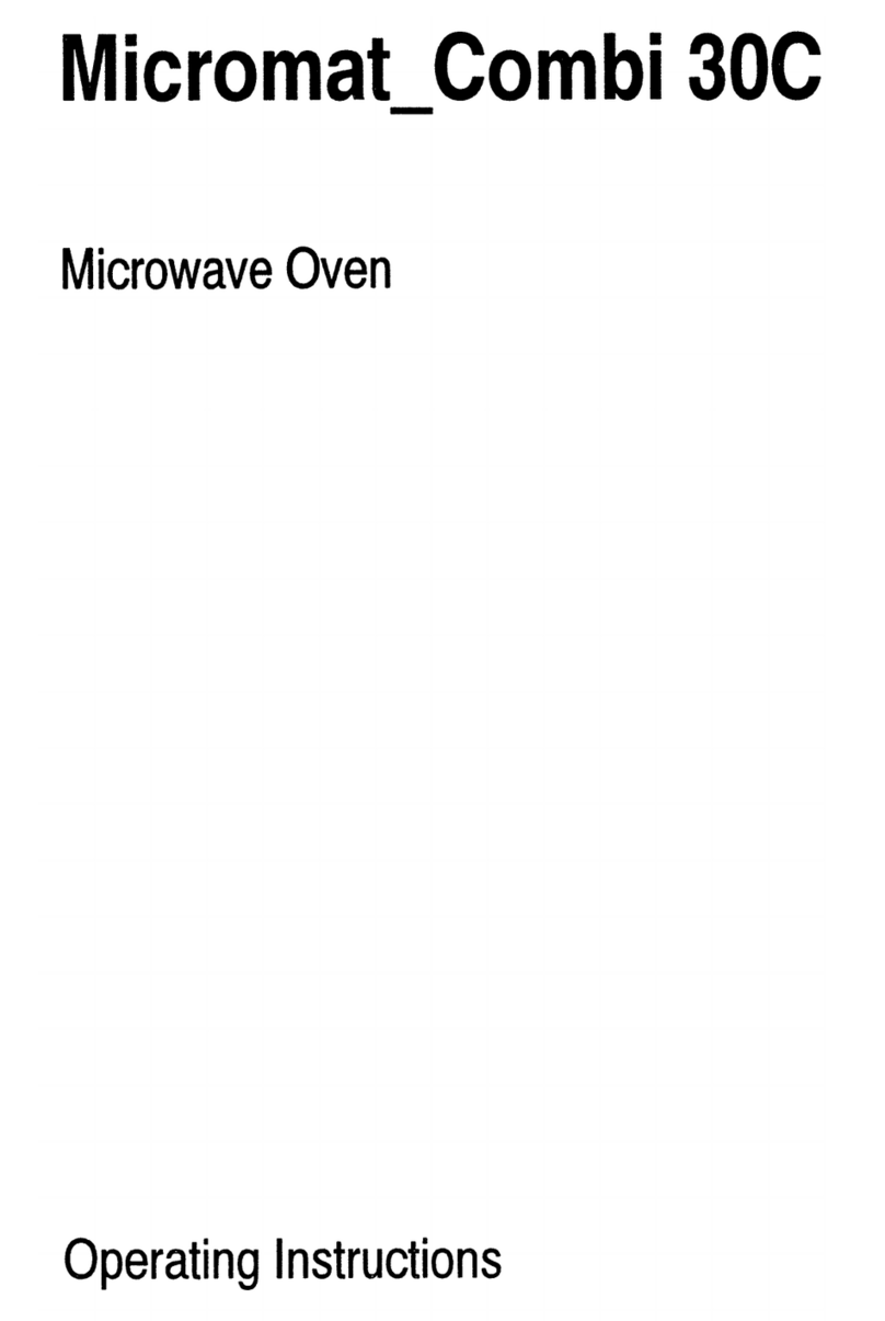 AEG Micromat COMBI 30C operating instructions