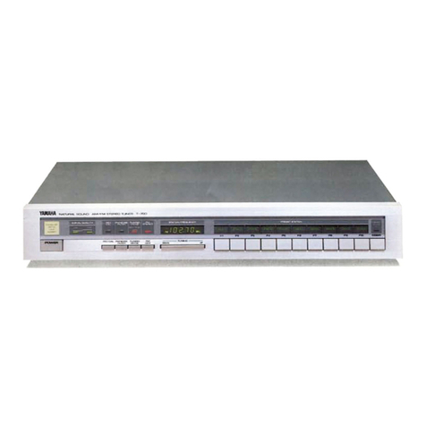 Yamaha T-700 User manual