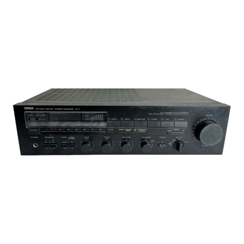 Yamaha R-7 User manual
