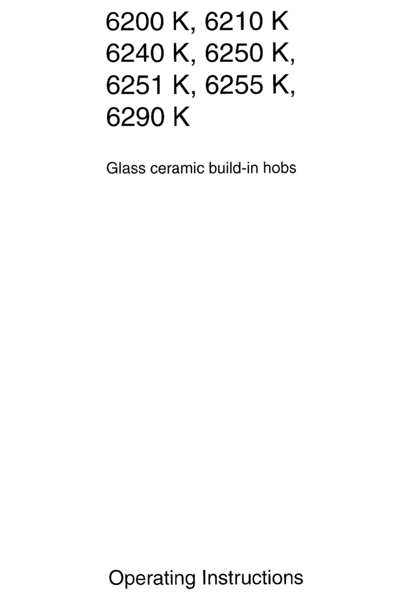 AEG 6200 K User manual