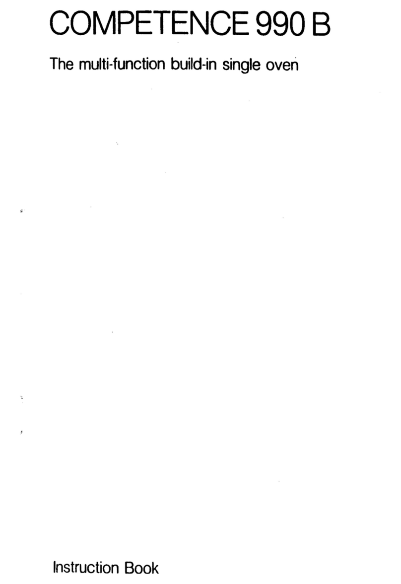 AEG Competence 990 B User manual