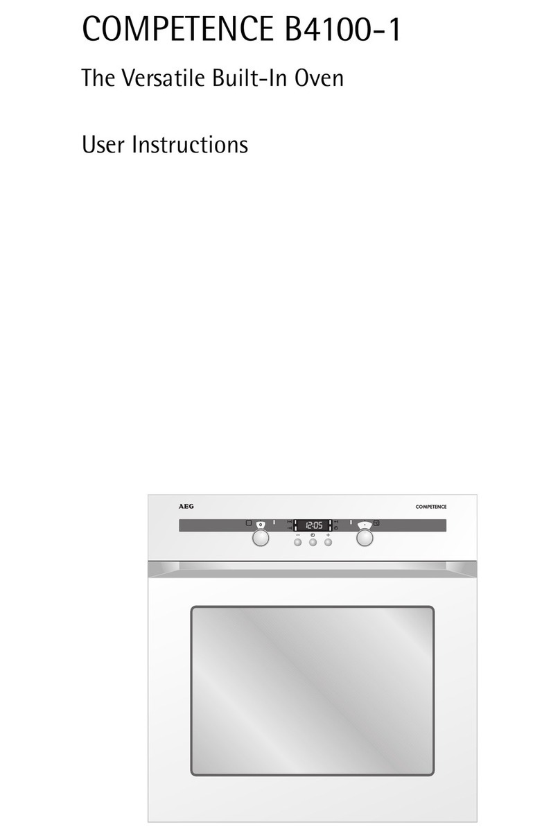 AEG COMPETENCE B4100-1 User instructions