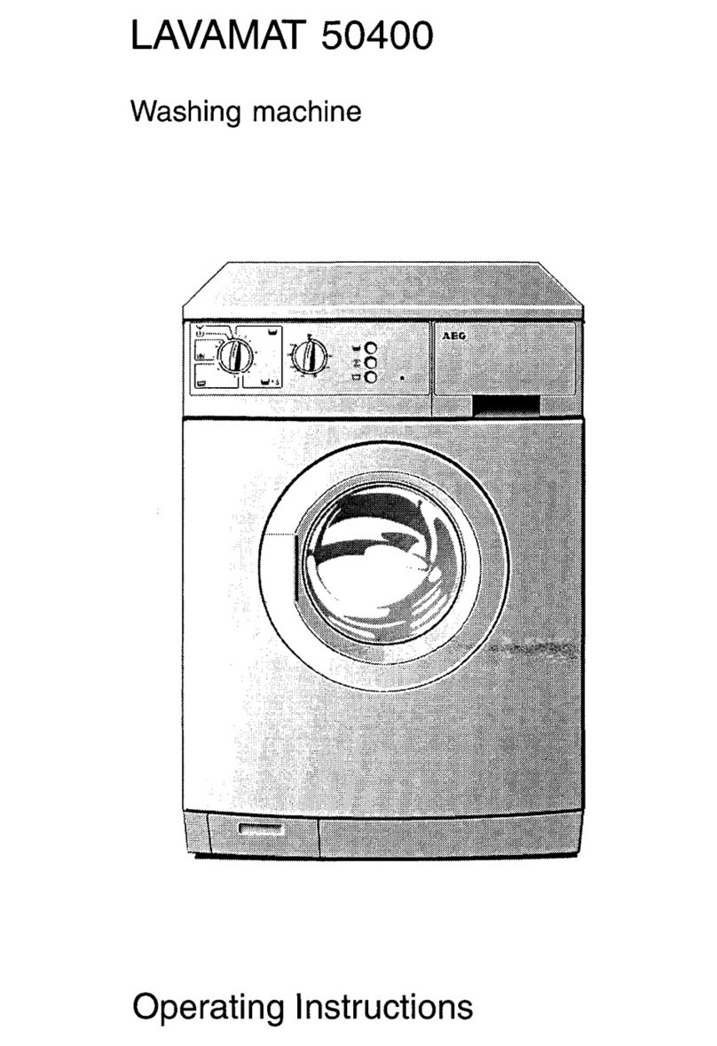 AEG Lavamat 50400 User manual AEG Lavamat 50400 User manual