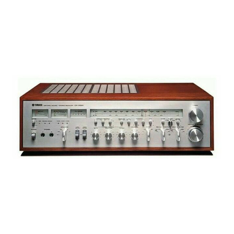 Yamaha CR-2020 owner's manual