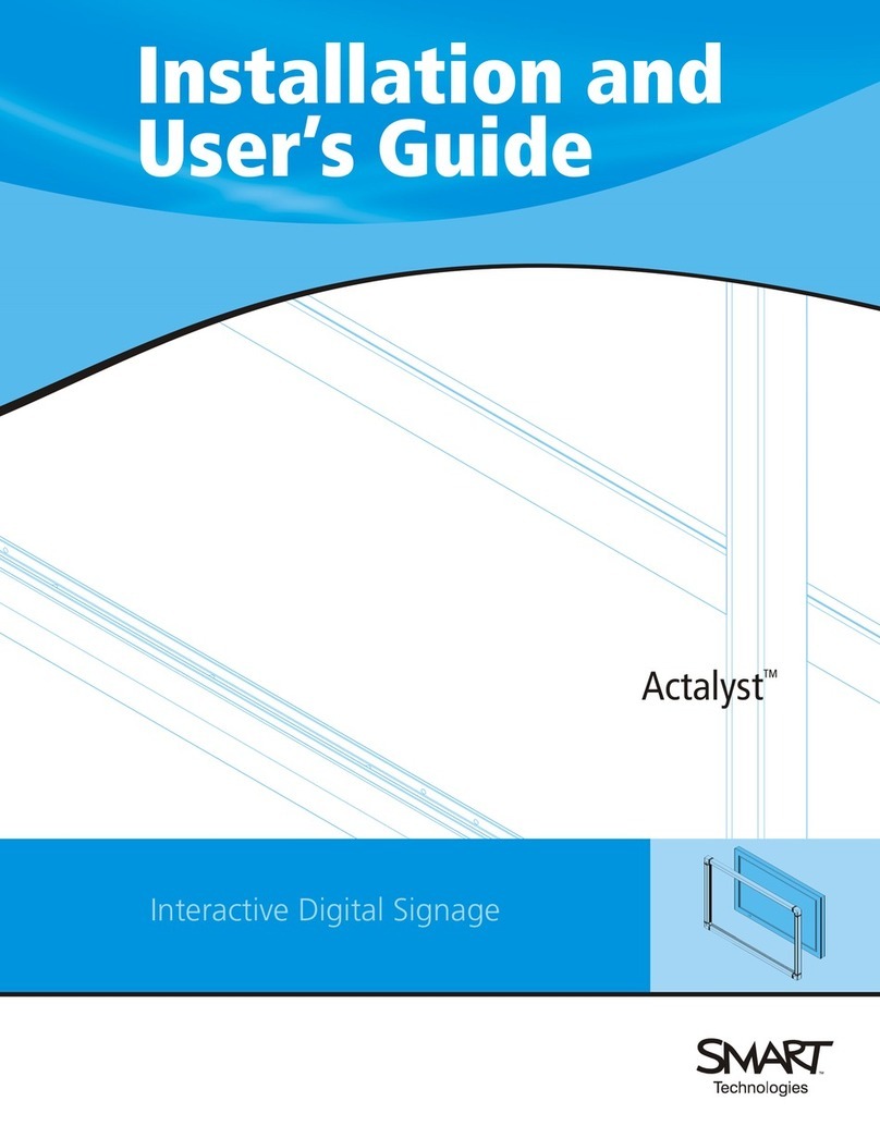 Smart Technologies Actalyst Installation and user guide Smart Technologies Actalyst Installation and user guide
