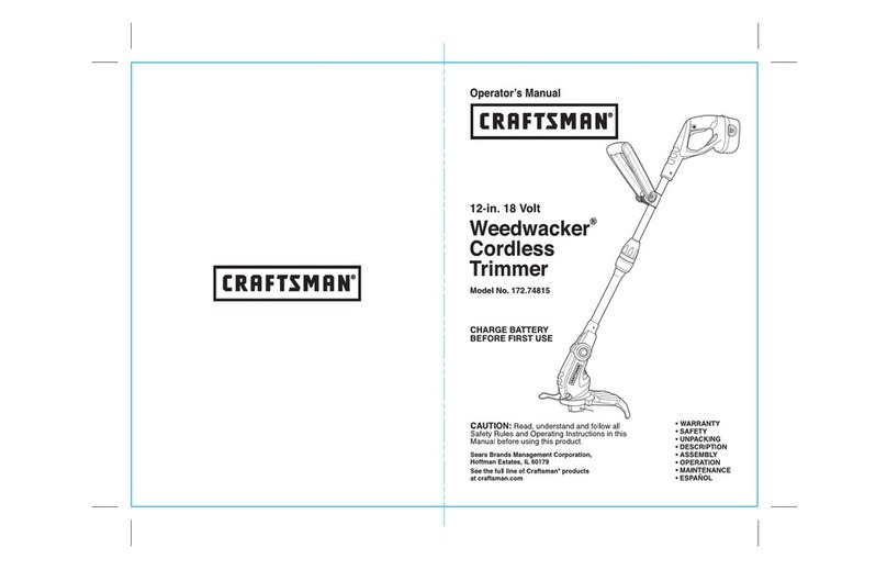 Craftsman 172.74815 Operator's manual