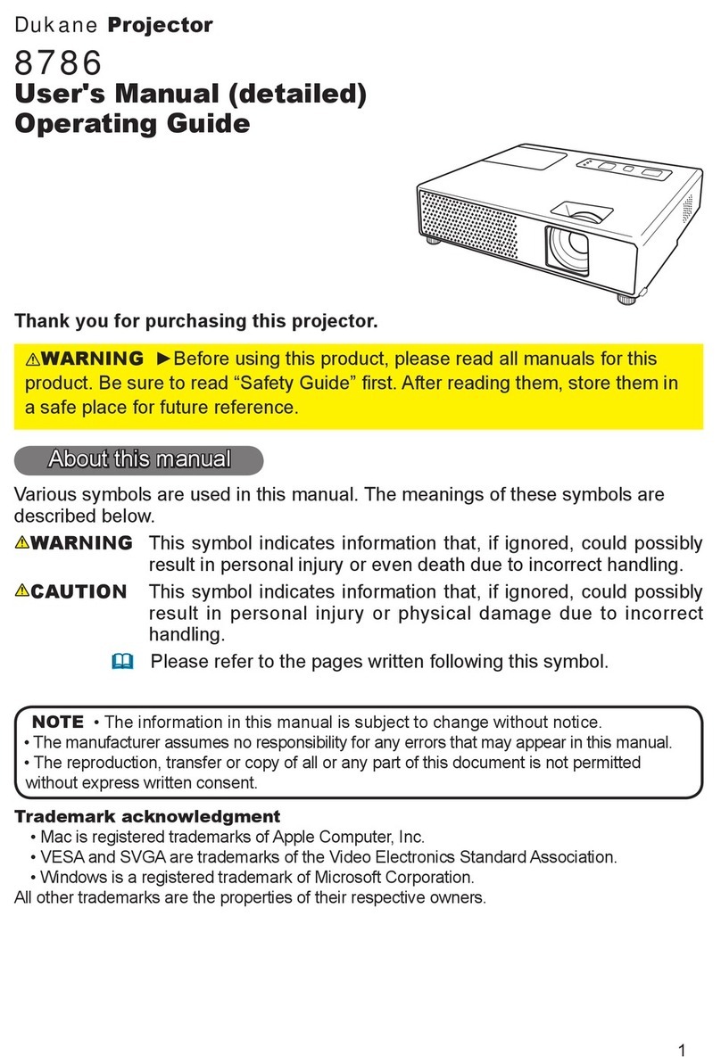 Dukane 8786 user manual