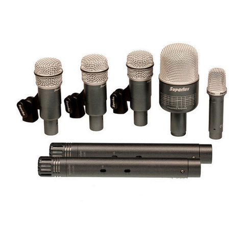 Superlux DRKB5C2MKII user guide