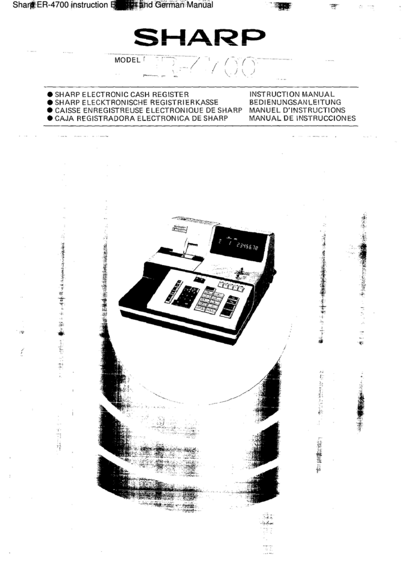 Sharp ER-4700 instruction manual