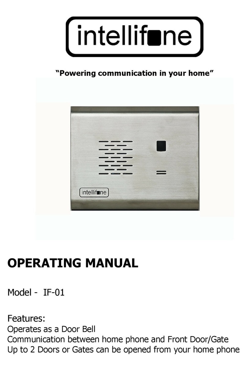 Intellifone IF-01 User manual