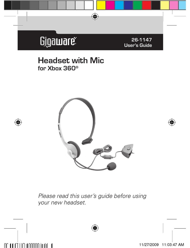 Gigaware 26-1147 User manual