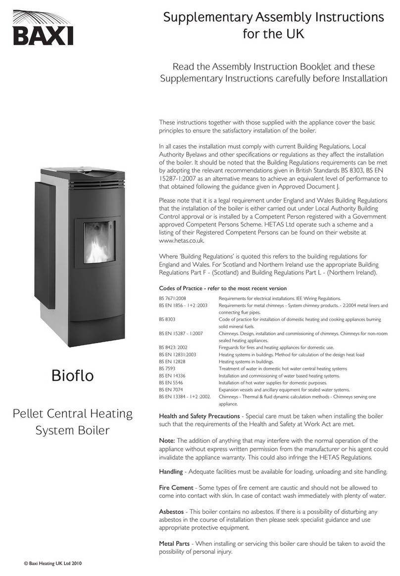 Baxi Bioflo Assembly instructions