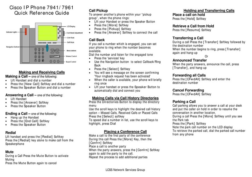 Cisco DATAVOX 7941 User manual