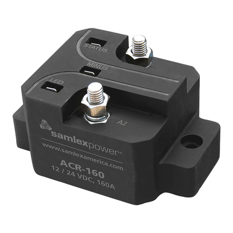 Samlexpower ACR-16 User manual