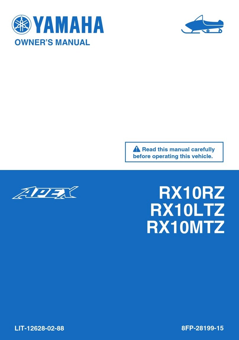 Yamaha Apex RX10RZ owner's manual