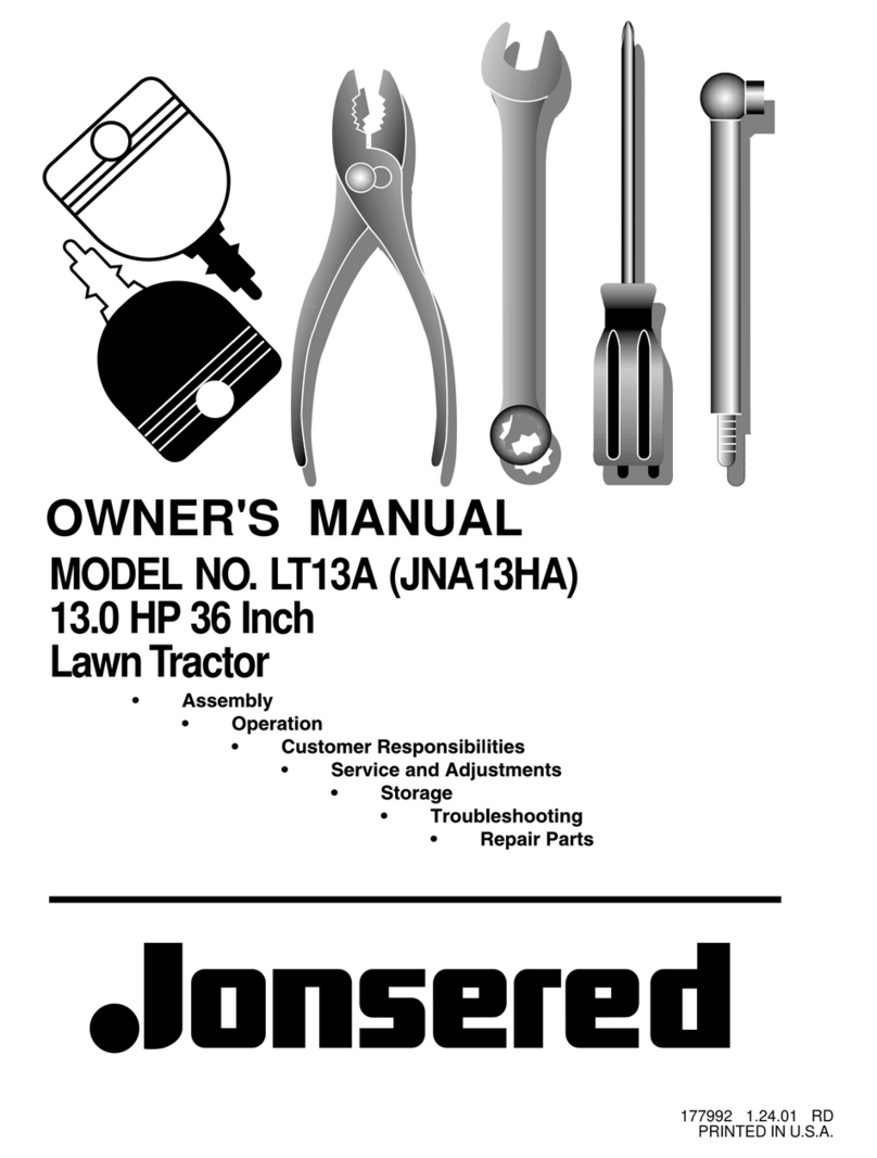 Jonsered LT 13(A) User manual