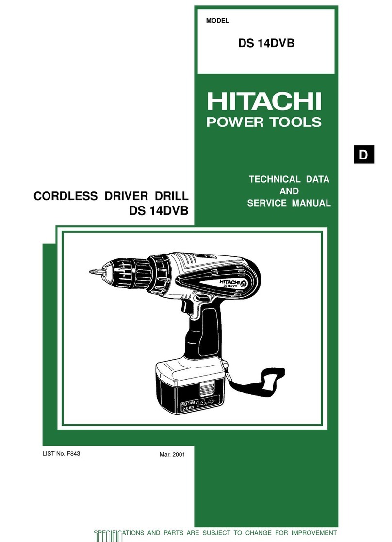 Hitachi DS 14DVB User manual