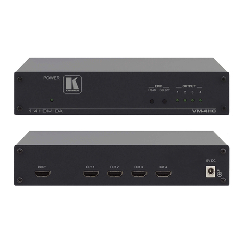 Kramer VM-4HC user manual