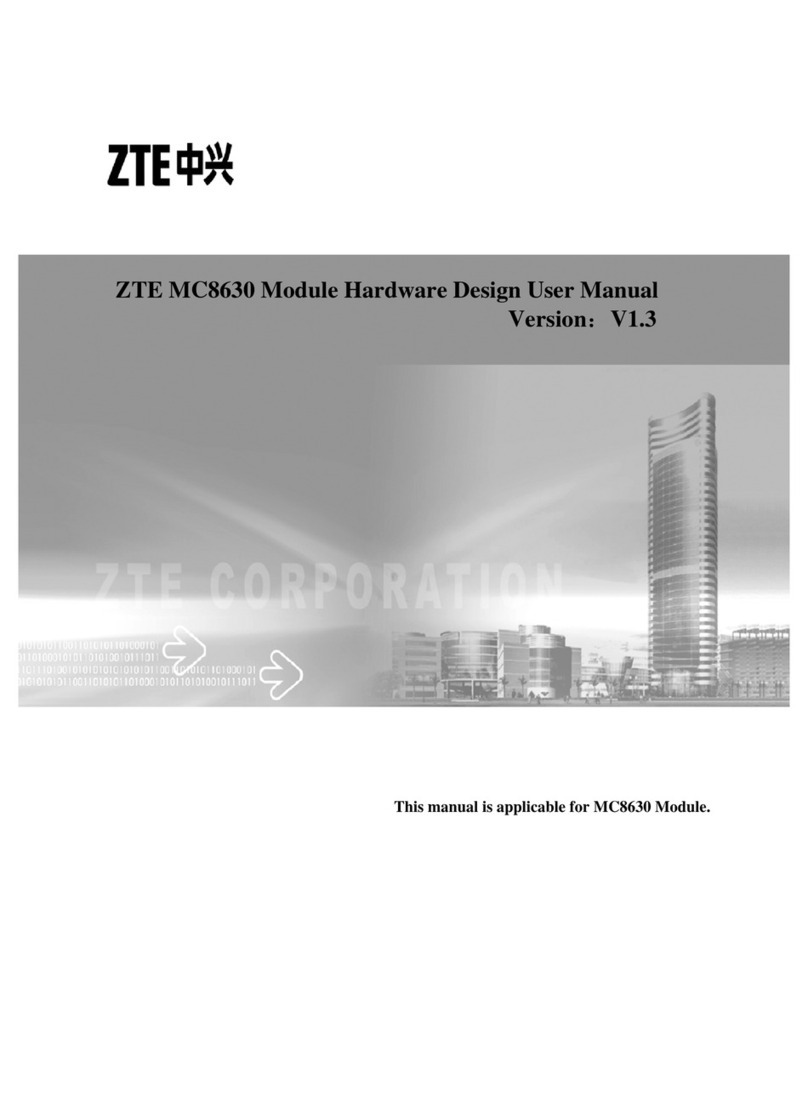 Zte MC8630 user manual
