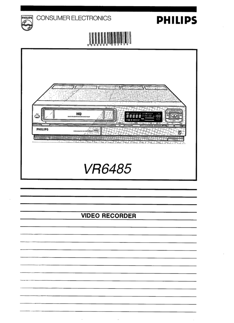 Philips VR6485 User manual