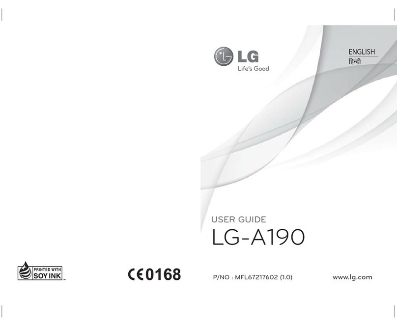 LG LG-A190 user guide
