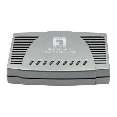 LevelOne FBR-1461 User manual