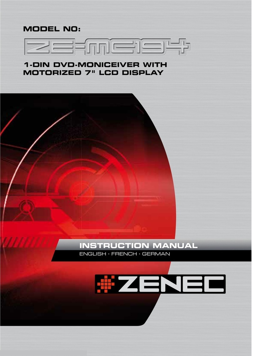 ZENEC ZE-ME194 instruction manual