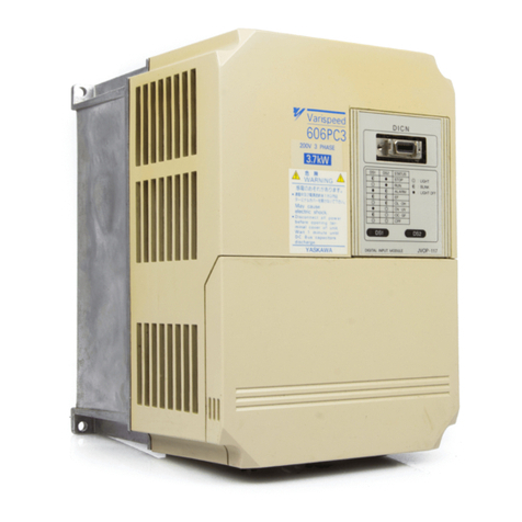 YASKAWA Varispeed-606PC3 User manual