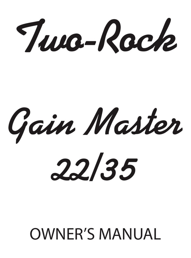 Premier Builders Guild Gain Master 22 owner's manual