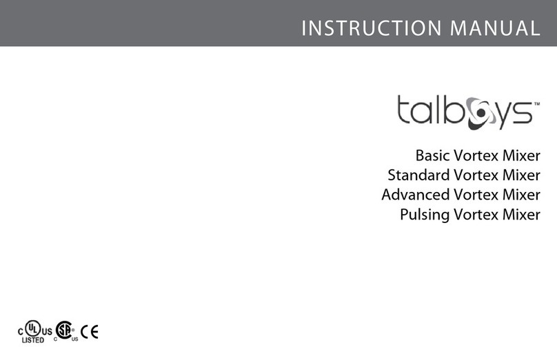 Talbsys Basic Vortex instruction manual