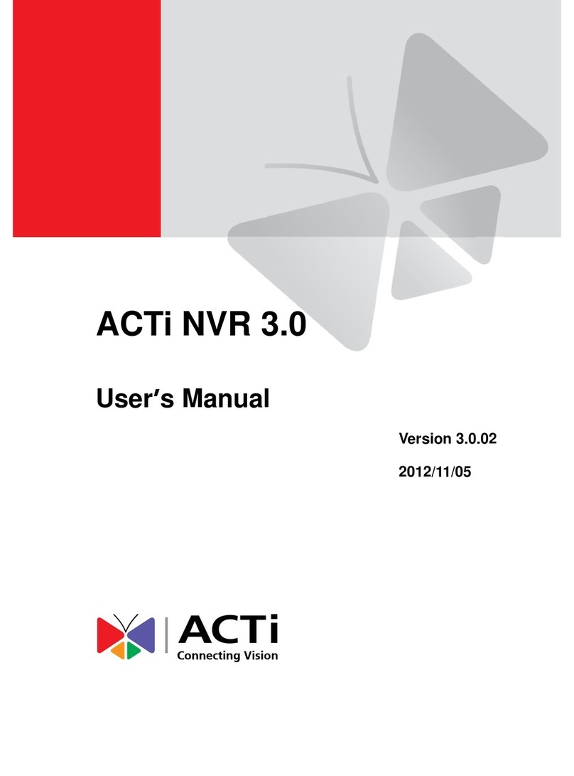 ACTi Puck Air User manual