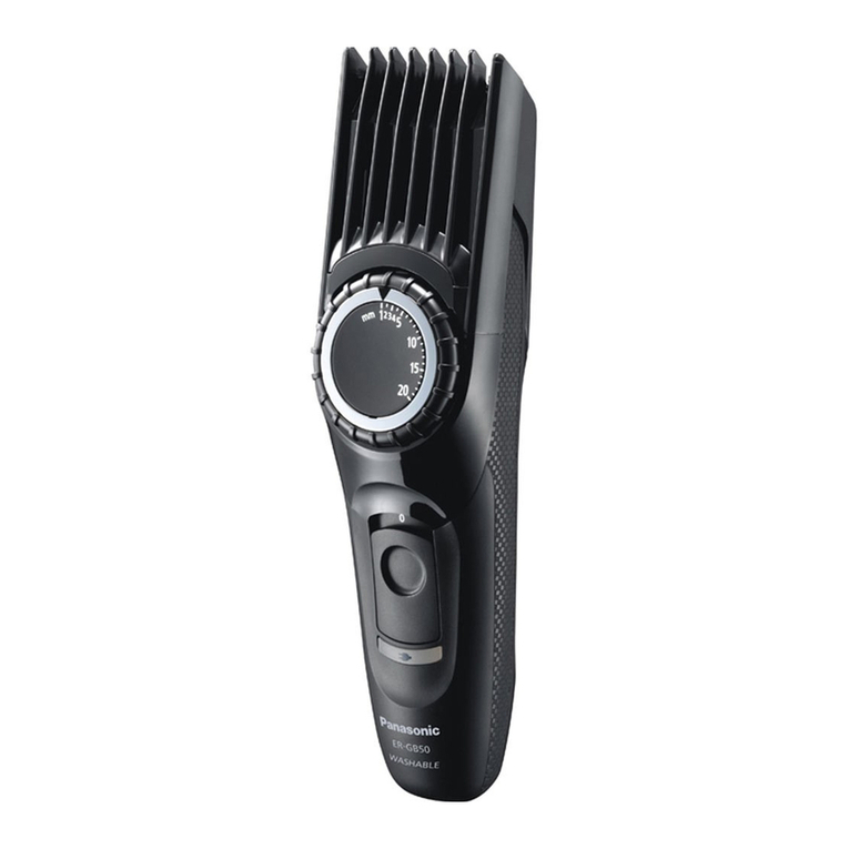 Panasonic ER?GB50 User manual