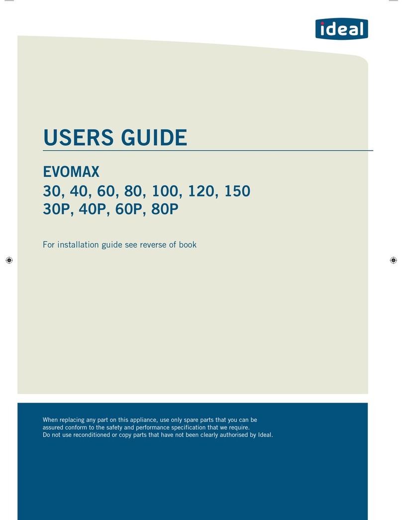 IDEAL Evomax 30 User manual