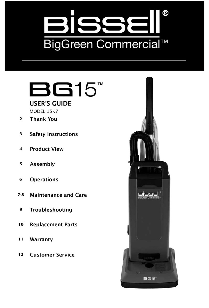 Bissell BG15 User giude