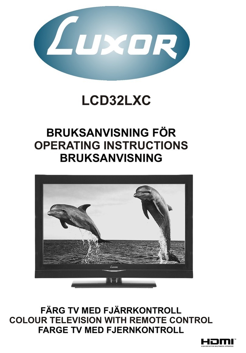 Luxor LCD32LXC User manual Luxor LCD32LXC User manual