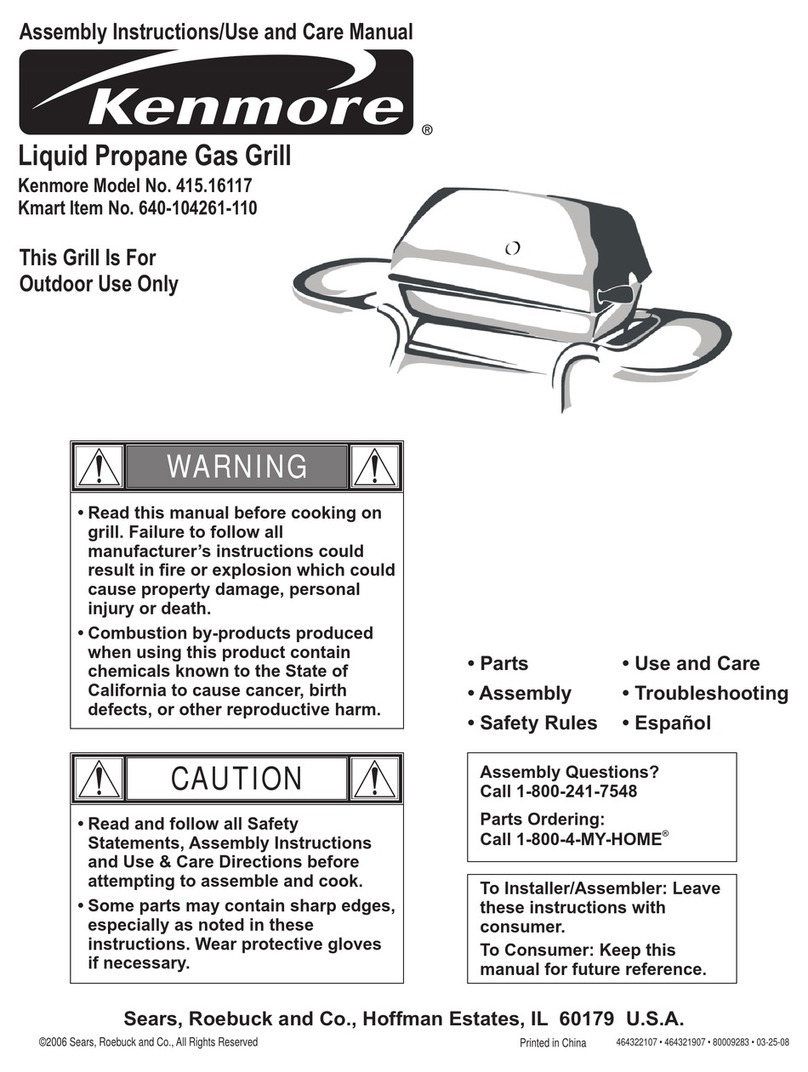 Kenmore 415.16117 User manual