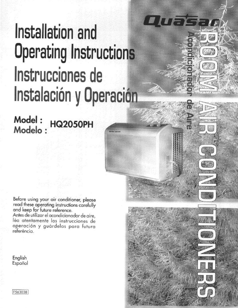 Quasar HQ2050PH User manual